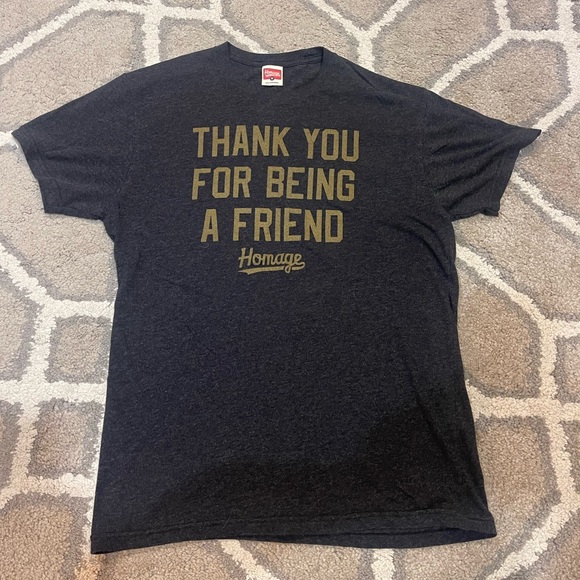 HOMAGE Other - HOMAGE 'Thank You For Being A Friend' Graphic Tee